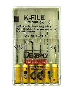 Инструмент ручной Maillefer K-File Colorinox №40 21мм A012D02104012