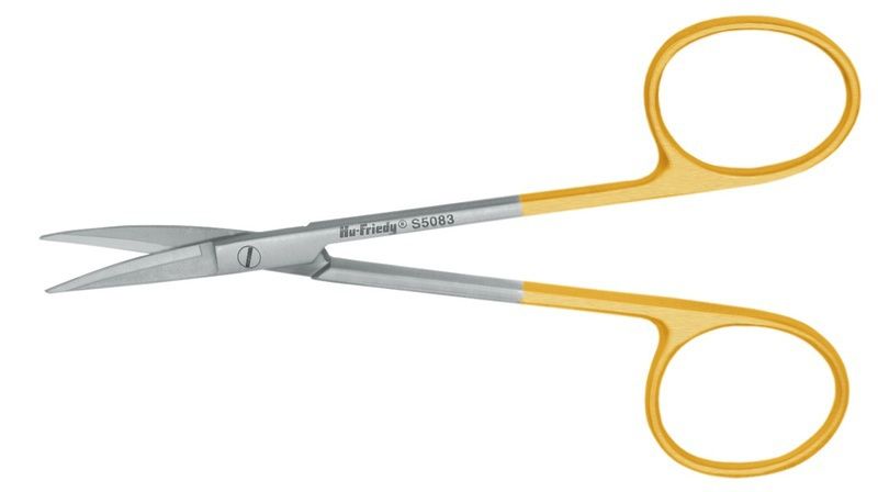 Ножницы Perma Sharp изогнутые остроконечные 11,5см 