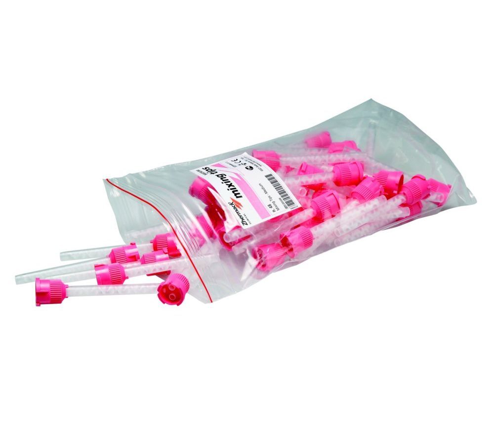 Смесительные наконечники Zhermack Pink Mixing Tips 48шт С205500