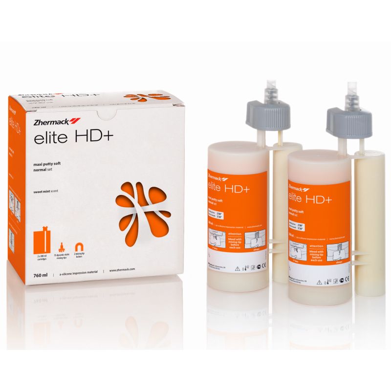 Elite HD+ putty soft normal set А-силикон (2 по 380 мл) Zhermack