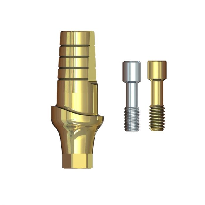 S1AD-3, Прямой Анатомический абатмент с конусным соединением, уступ 3mm, SGS